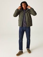 Grün - Regatta Bayano Wasserdichte Jacke - Bild 3 von 9