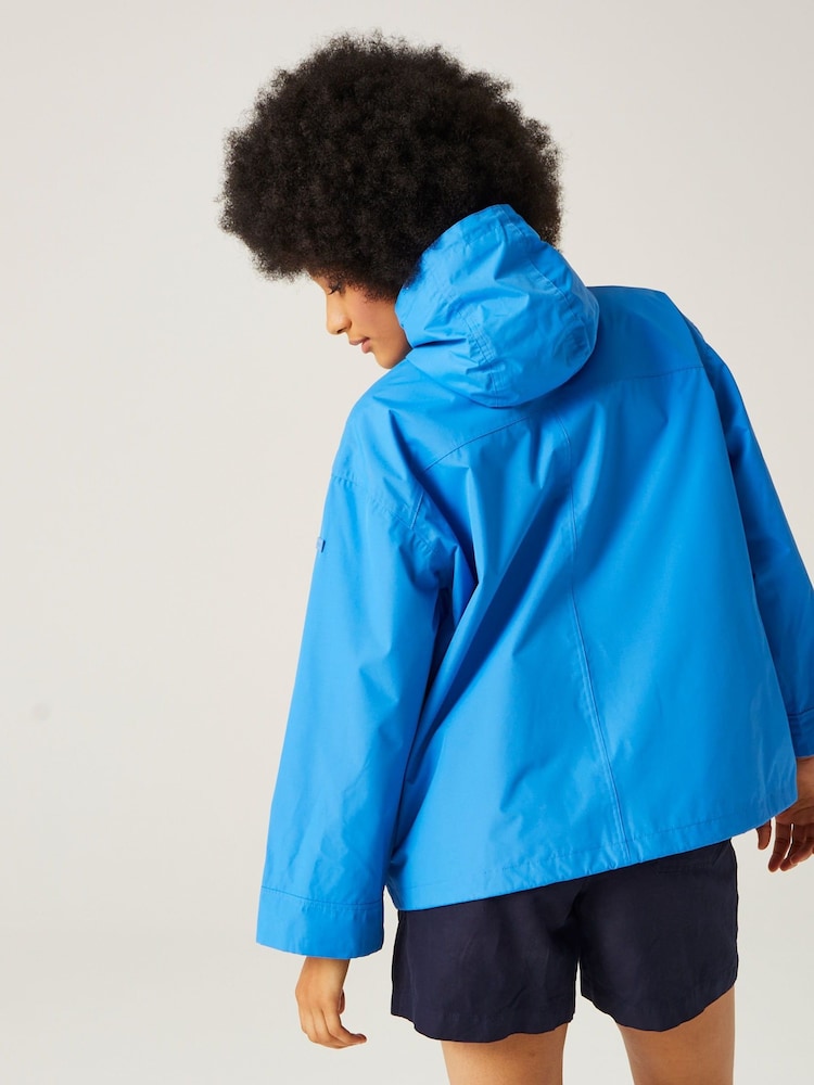 Regatta Blue Sarika Waterproof Jacket - Image 2 of 9