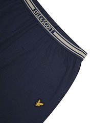 Lyle & Scott Grey Boys Onyx T-Shirt And Cuffed Pant Set - Image 5 of 5