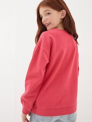 FatFace Tilbury Red Crew Sweatshirt - Image 2 of 4