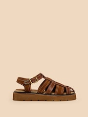 White Stuff Natural Chunky Fisherman Sandals - Image 1 of 4