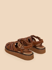 White Stuff Natural Chunky Fisherman Sandals - Image 3 of 4