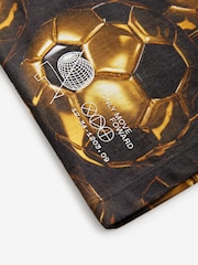 Black/Gold Football Short Sleeve Graphic T-Shirt (3-16yrs) - Image 4 of 4