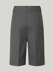 Trutex Junior Boys Slim Leg Grey 2 Pack School Shorts - Image 5 of 5