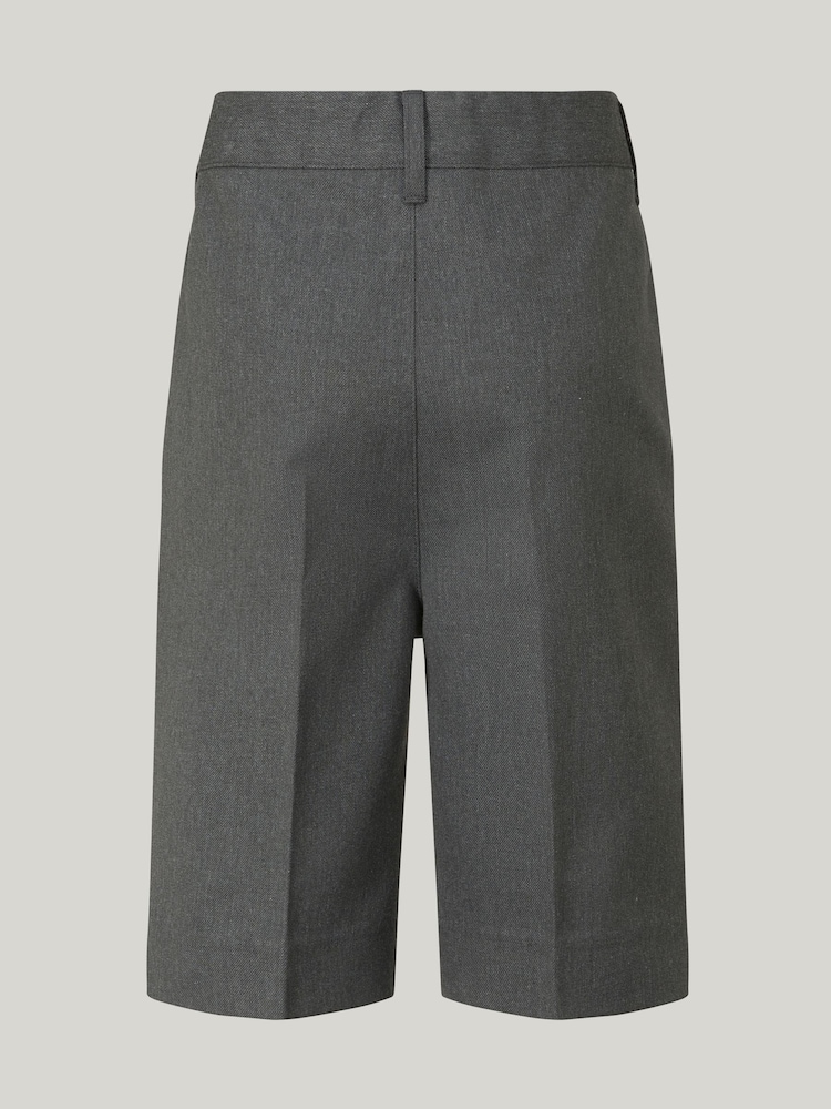 Trutex Junior Jungen Schul-Shorts mit schmalem Beinschnitt im 2er-Pack, Grau - Bild 5 von 5 Trutex Junior Jungen Schul-Shorts mit schmalem Beinschnitt im 2er-Pack, Grau - Bild 5 von 5