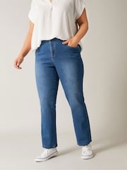 Evans Curve Straight Leg Jeans - Image 1 of 4