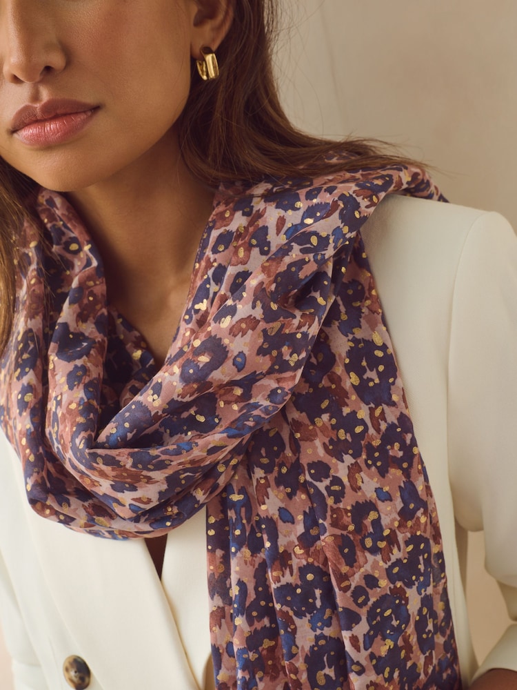 Animal Lightweight Scarf - Image 2 of 5