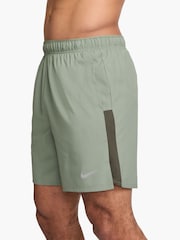 Nike Green 7 Inch Dri-FIT Challenger 9 inch Unlined Running Shorts - Image 3 of 5
