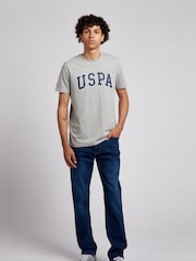 U.S. Polo Assn. Blue Mens 5 Pocket Denim Jeans - Image 3 of 7