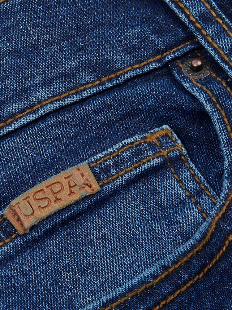 U.S. Polo Assn. Blue Mens 5 Pocket Denim Jeans - Image 7 of 7