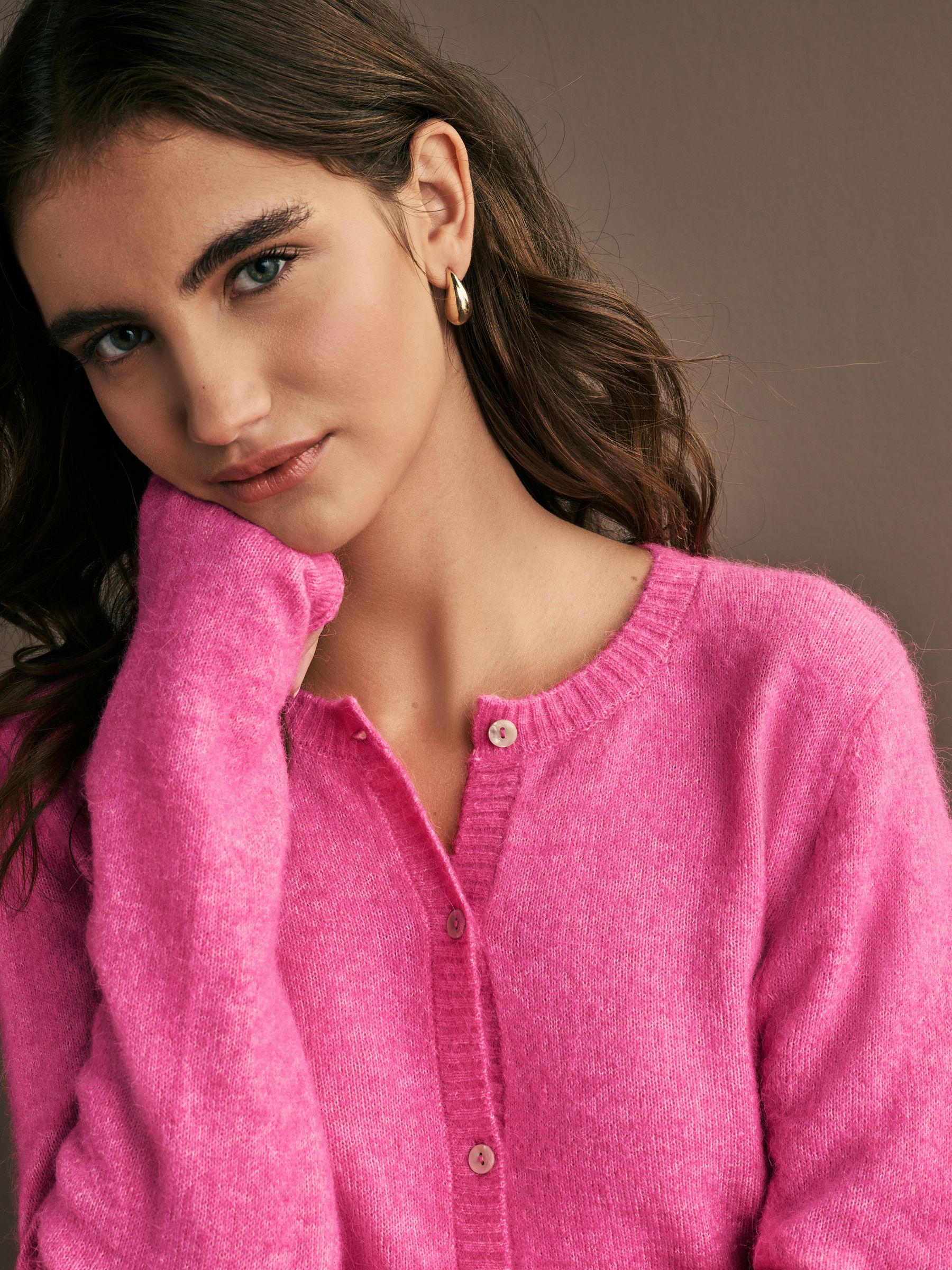 商品画像：ÉPINE PARIS bijou cardigan baby pink | épine 4