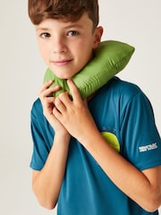 Regatta Light Blue Kids Hooded Hillpack III Padded Jacket - Image 5 of 9