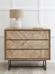 Pacific Natural Marca Acacia Wood Chest of Drawers - Image 1 of 6