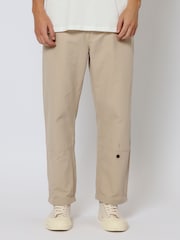 Religion Brown Button Chinos - Image 1 of 4