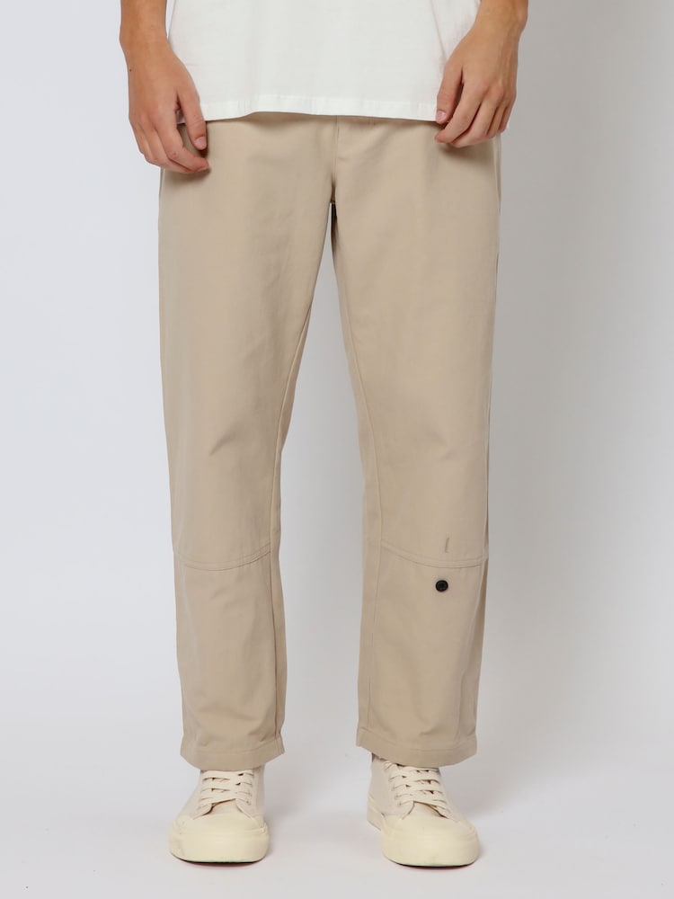 Religion Brown Button Chinos - Image 1 of 4