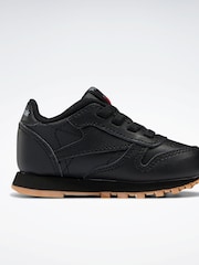 Klasické černé kožené boty Reebok - Image 1 of 5