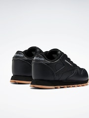 Klasické černé kožené boty Reebok - Image 3 of 5