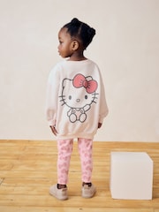 Pink Hello Kitty Sweatshirt and Leggings Set (3mths-7yrs) - Image 1 of 9