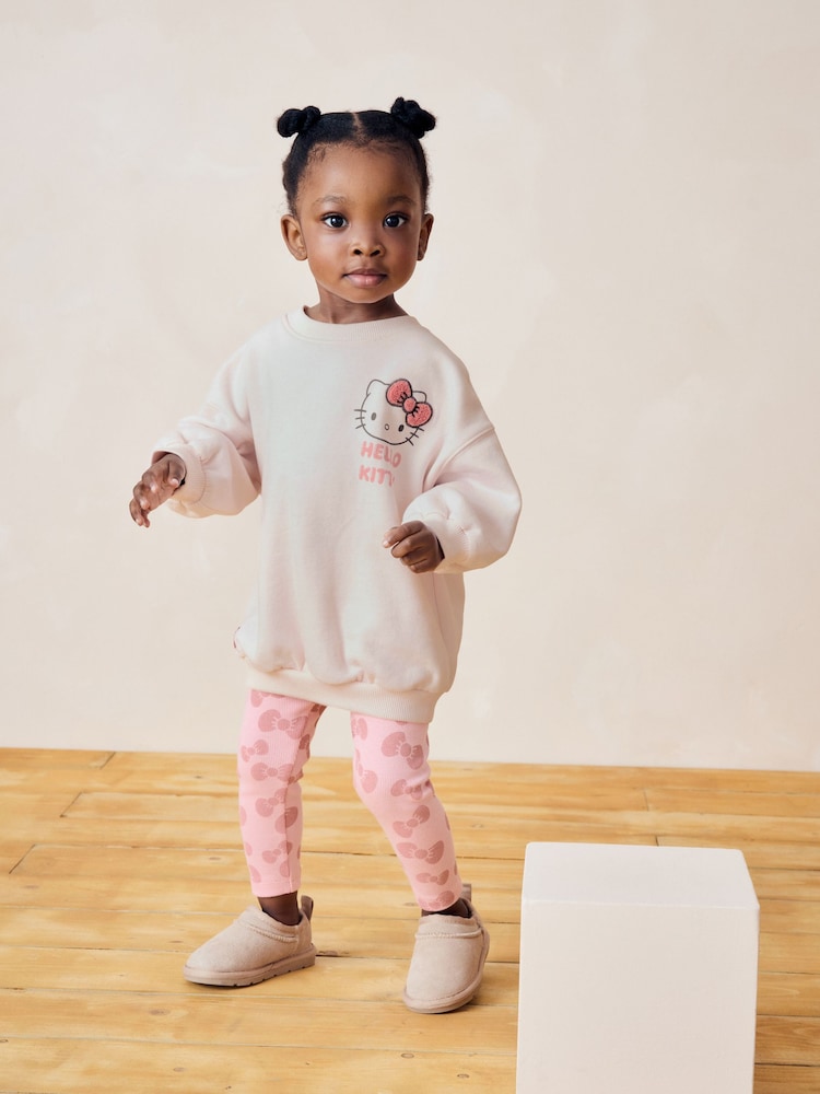Pink Hello Kitty Sweatshirt and Leggings Set (3mths-7yrs) - Image 2 of 9