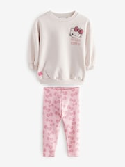 Pink Hello Kitty Sweatshirt and Leggings Set (3mths-7yrs) - Image 6 of 9