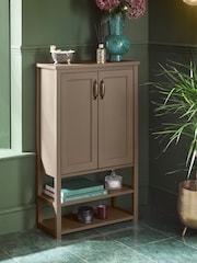 Taupe Hampshire Console Storage Unit - Image 1 of 9