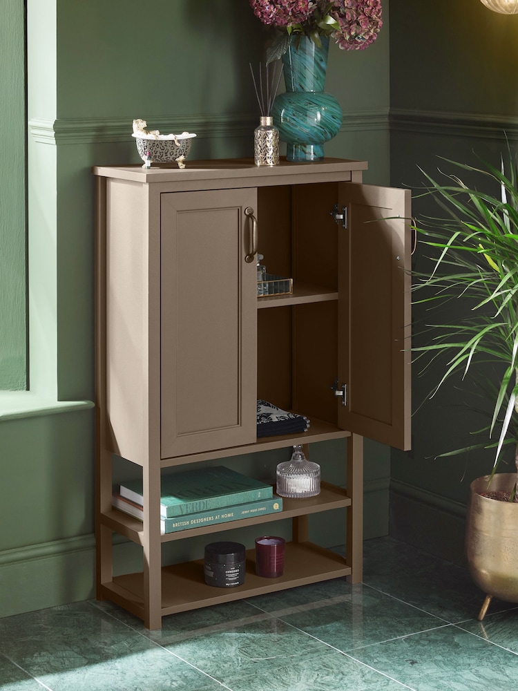 Taupe Hampshire Console Storage Unit - Image 2 of 9