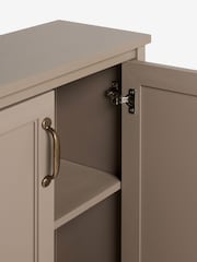 Taupe Hampshire Console Storage Unit - Image 9 of 9