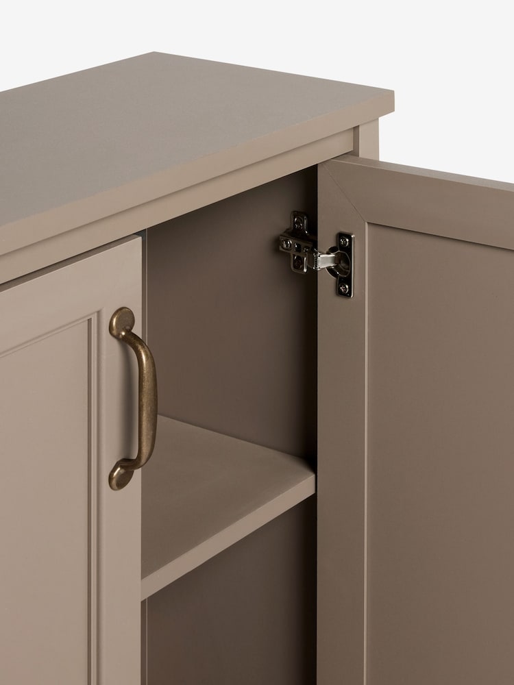 Taupe Hampshire Console Storage Unit - Image 9 of 9