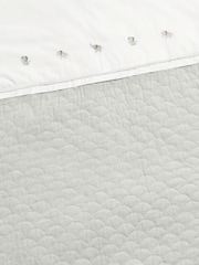 Mamas & Papas Grey Welcome To The World Cot Bed Quilt - Image 6 of 6