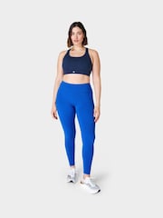 Sweaty Betty Navy Blue Medium Power Support Sports Bra - Image 4 of 7