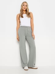 Long Tall Sally Grey Wide Leg Joggers - Image 1 of 5