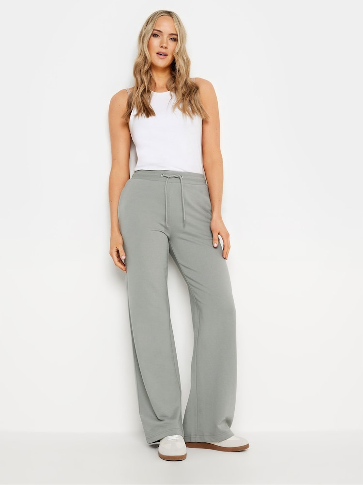Long Tall Sally Grey Wide Leg Joggers - Image 1 of 5
