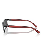 Polo Ralph Lauren Black Rectangle Sunglasses - Image 4 of 5
