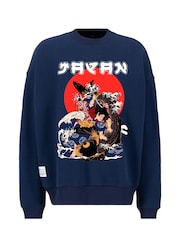 Alpha Industries Japan Warrior 100% Cotton Sweater - Image 4 of 4
