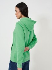 Crew Clothing Plain Cotton Regular Hoodie - Image 2 of 4