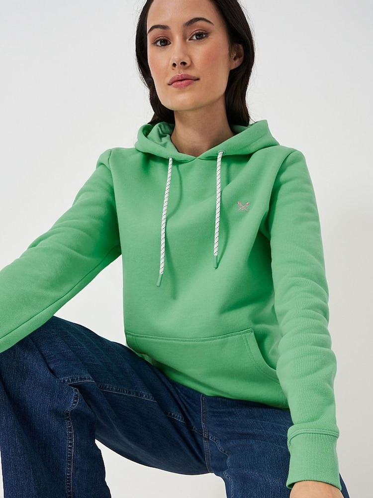 Crew Clothing Plain Cotton Regular Hoodie - Image 4 of 4