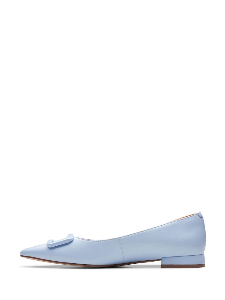 Clarks Blue Leather Sensa15 Lux Shoes - Image 2 of 6