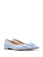 Clarks Blue Leather Sensa15 Lux Shoes - Image 3 of 6