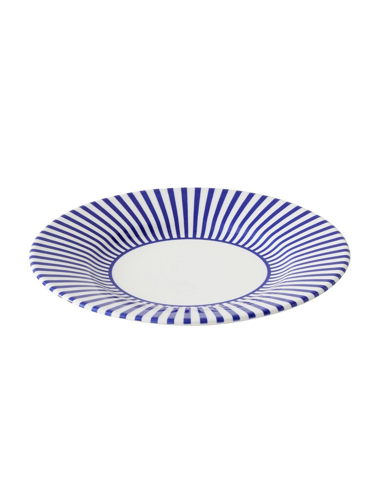 Spode Blue Steccato Narrow Stripe Side Plates Set of 4 - Image 6 of 6