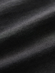 Black Snow Way Back Print Short Sleeve Christmas 100% Cotton T-Shirt (3-16yrs) - Image 4 of 4