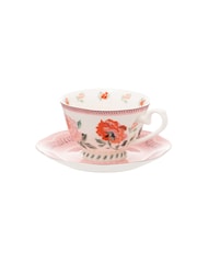 Cath Kidston Set of 2 CK Archive Rose Teacup & Saucer - Image 2 of 3