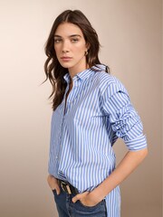 Baukjen Blue Rishma Organic 100% Cotton Shirt - Image 2 of 4