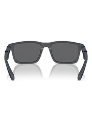 Emporio Armani Grey Ea4219 Rectangle Polarised Sunglasses - Image 3 of 5