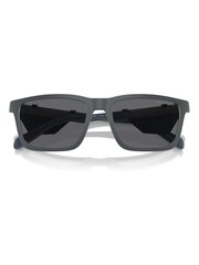 Emporio Armani Grey Ea4219 Rectangle Polarised Sunglasses - Image 4 of 5
