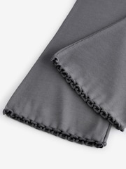 Charcoal Grey 1 Pack Rib Flare Leggings (3-16yrs) - Image 8 of 8