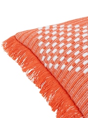 Furn Orange Kadie Woven Indoor/Outdoor Cushion - Image 5 of 6