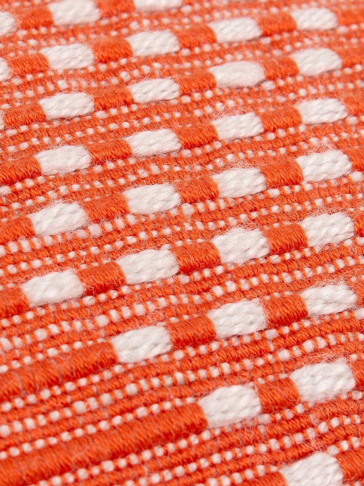 Furn Orange Kadie Woven Indoor/Outdoor Cushion - Image 6 of 6