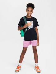 Nike Black Sportswear Dog Graphic T-Shirt - Image 3 of 4