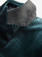 Green EDIT Embroidered Velvet Blazer - Image 12 of 12
