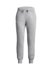 Grey - Under Armour Rival Fleece Joggers - Image 1 of 2